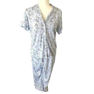 Charter Club Blue Floral Pajama Set